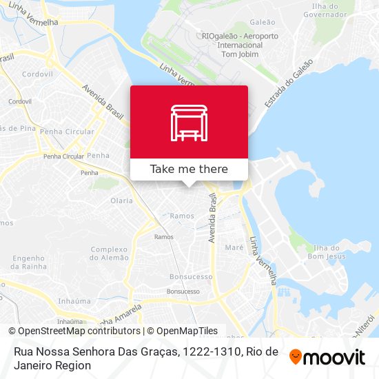 Rua Nossa Senhora Das Graças, 1222-1310 map
