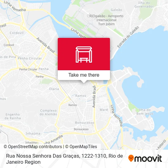 Rua Nossa Senhora Das Graças, 1222-1310 map