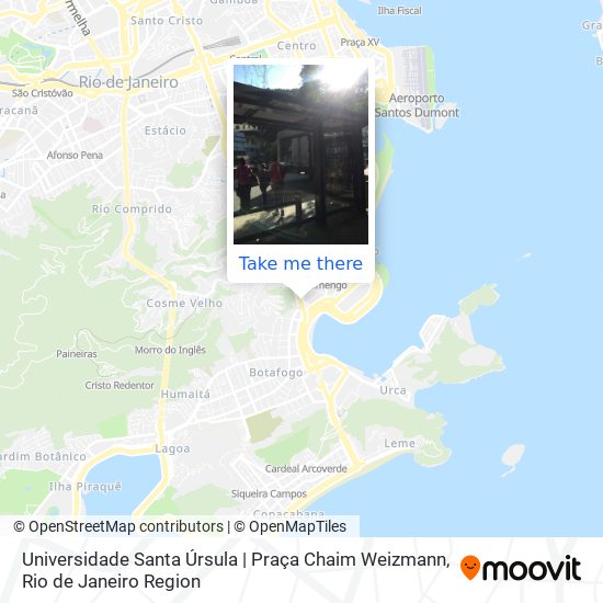 Universidade Santa Úrsula | Praça Chaim Weizmann map