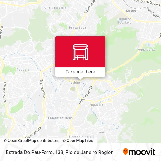 Estrada Do Pau-Ferro, 138 map