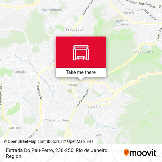 Estrada Do Pau-Ferro, 238-250 map