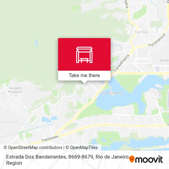 Estrada Dos Bandeirantes, 8669-8679 map