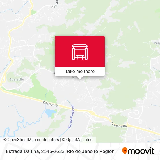 Estrada Da Ilha, 2545-2633 map