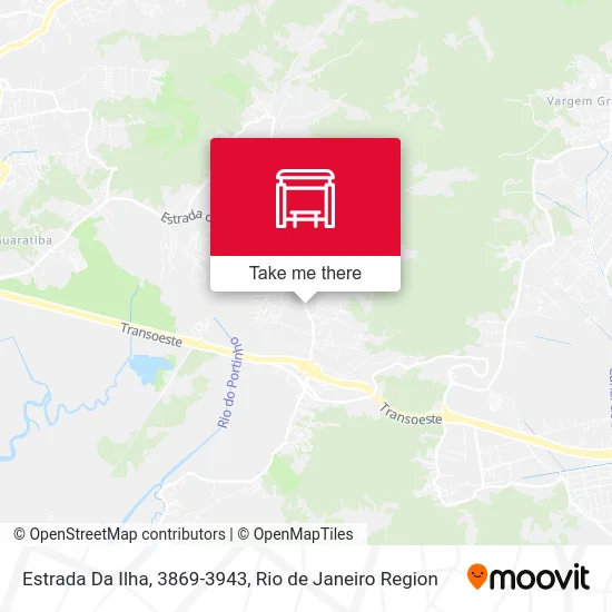 Estrada Da Ilha, 3869-3943 map