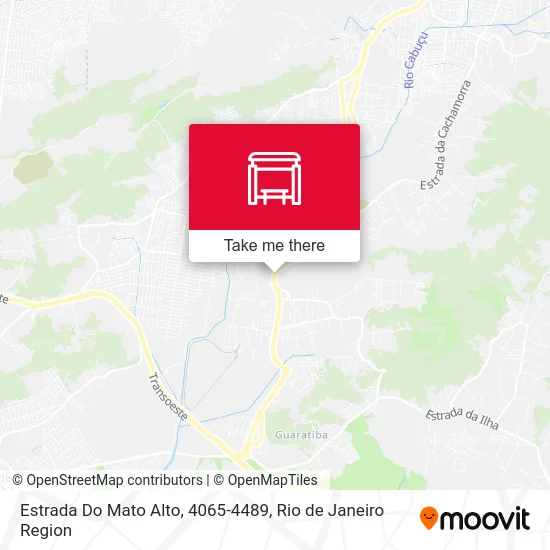 Estrada Do Mato Alto, 4065-4489 map