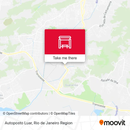 Autoposto Luar map