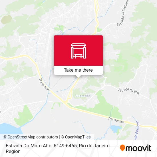 Estrada Do Mato Alto, 6149-6465 map