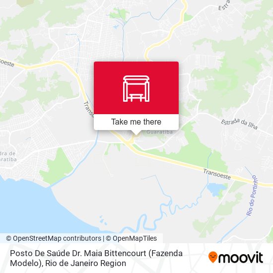 Posto De Saúde Dr. Maia Bittencourt (Fazenda Modelo) map