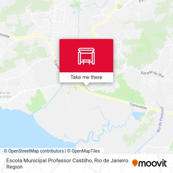 Escola Municipal Professor Castilho map