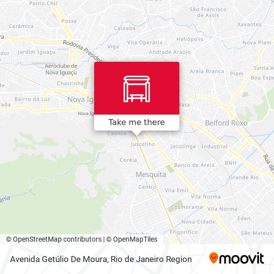 Avenida Getúlio De Moura map