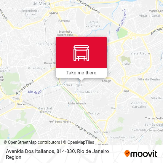 Avenida Dos Italianos, 814-830 map