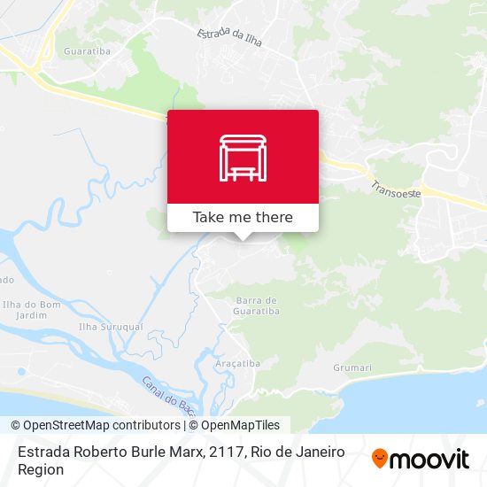 Estrada Roberto Burle Marx, 2117 map