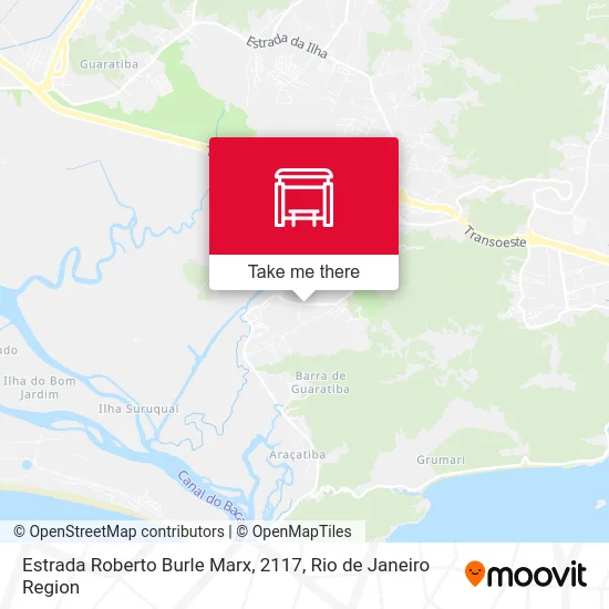 Estrada Roberto Burle Marx, 2117 map