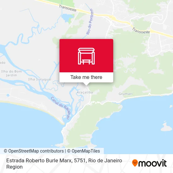 Estrada Roberto Burle Marx, 5751 map