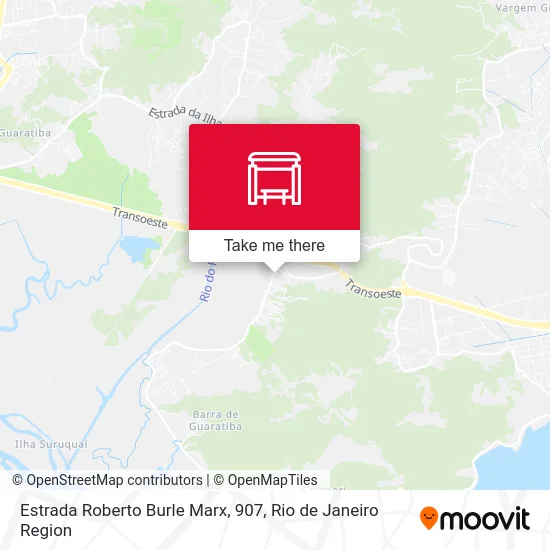 Estrada Roberto Burle Marx, 907 map