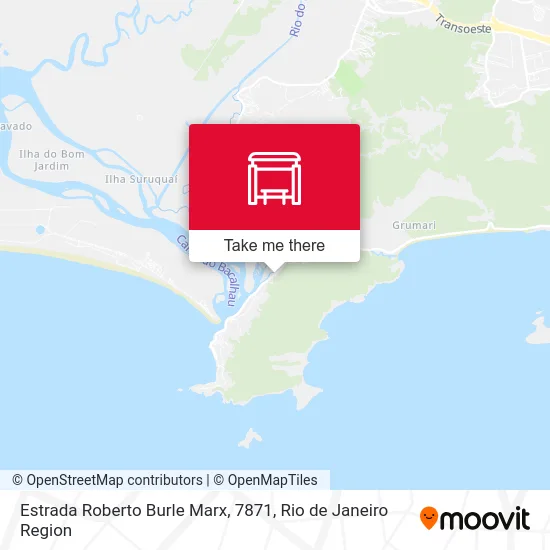 Estrada Roberto Burle Marx, 7871 map