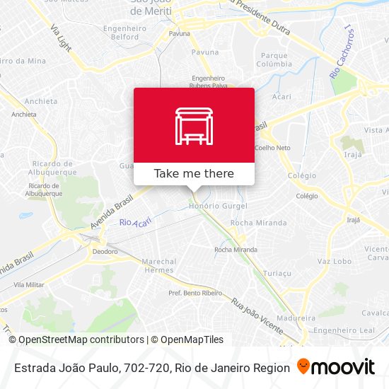 Estrada João Paulo, 702-720 map