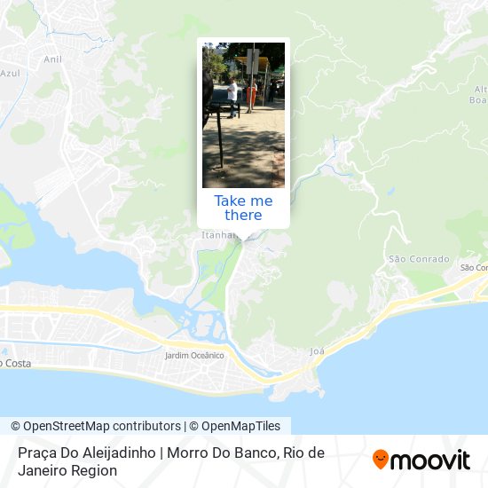Mapa Praça Do Aleijadinho | Morro Do Banco
