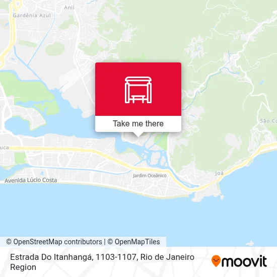 Estrada Do Itanhangá, 1103-1107 map