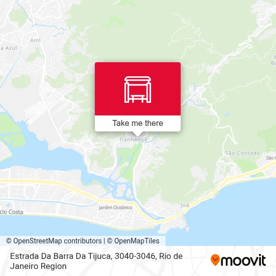 Estrada Da Barra Da Tijuca, 3040-3046 map