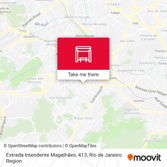 Estrada Intendente Magalhães, 413 map