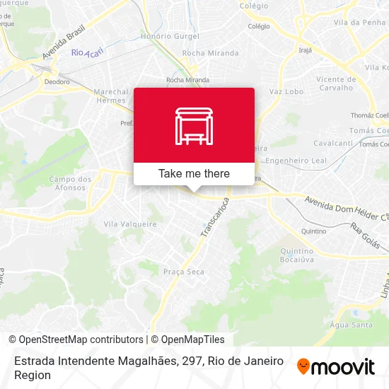 Estrada Intendente Magalhães, 297 map