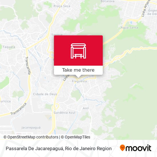 Passarela De Jacarepaguá map