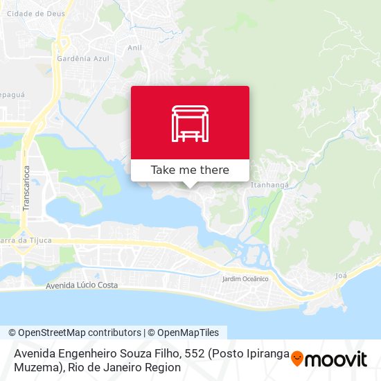Avenida Engenheiro Souza Filho, 552 (Posto Ipiranga Muzema) map