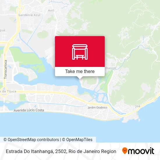 Estrada Do Itanhangá, 2502 map