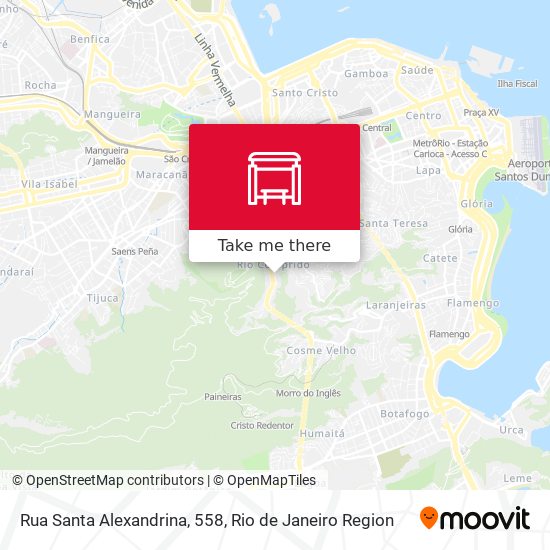 Rua Santa Alexandrina, 558 map