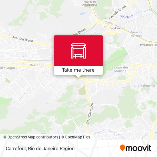 Carrefour map