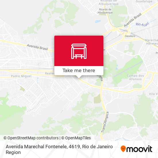Mapa Avenida Marechal Fontenele, 4619