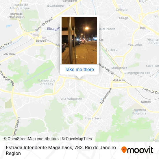 Estrada Intendente Magalhães, 783 map