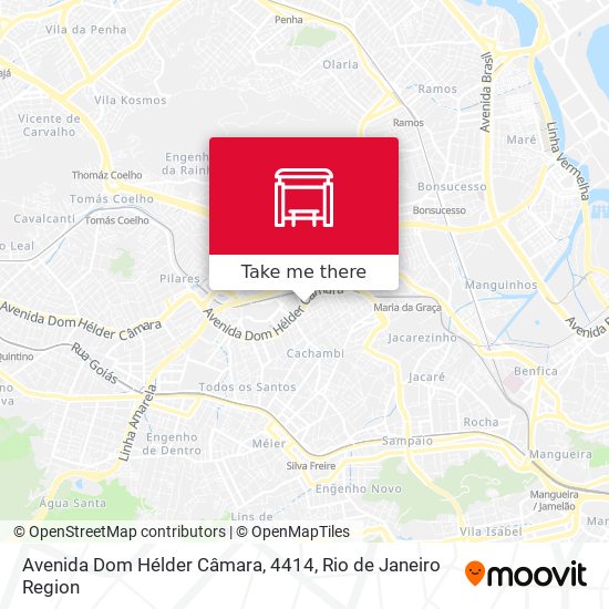 Avenida Dom Hélder Câmara, 4414 map