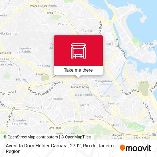Avenida Dom Hélder Câmara, 2702 map