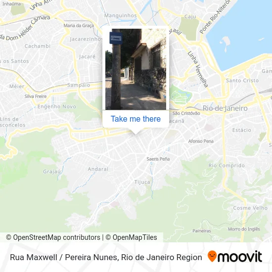 Rua Maxwell / Pereira Nunes map