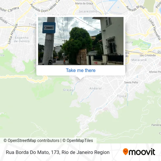 Rua Borda Do Mato, 173 map