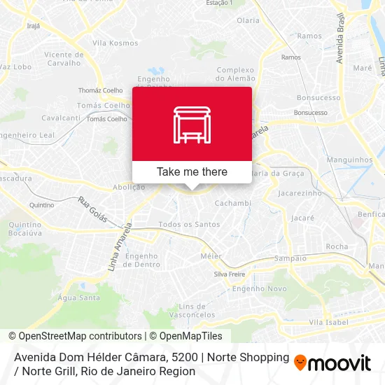 Avenida Dom Hélder Câmara, 5200 | Norte Shopping / Norte Grill map