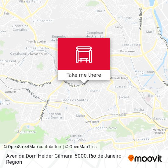 Avenida Dom Hélder Câmara, 5000 map