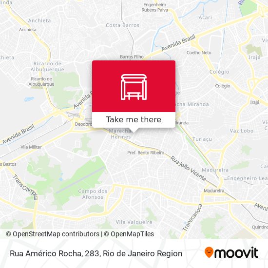 Rua Américo Rocha, 283 map
