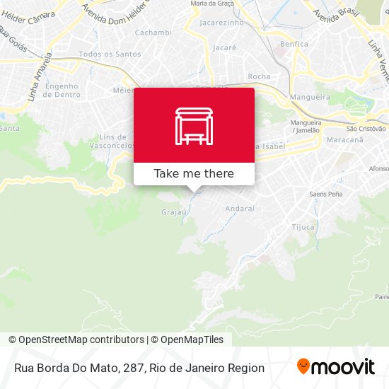 Rua Borda Do Mato, 287 map