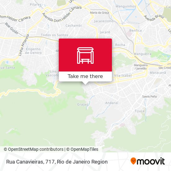 Rua Canavieiras, 717 map