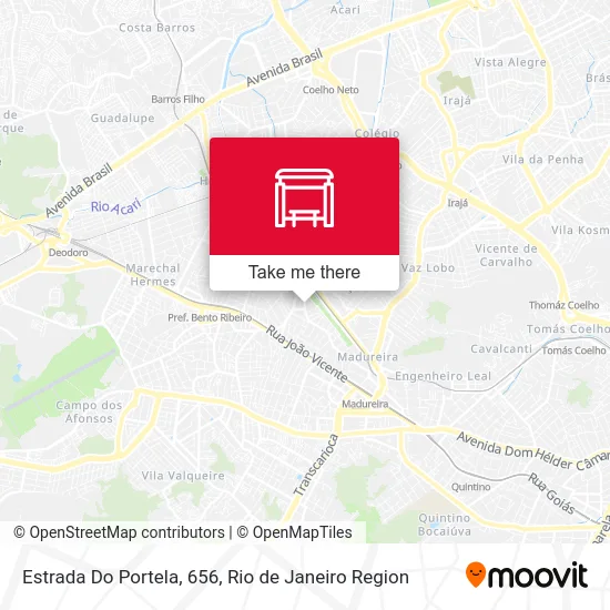 Estrada Do Portela, 656 map