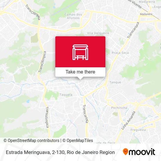 Estrada Meringuava, 2-130 map