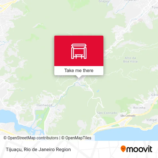Tijuaçu map