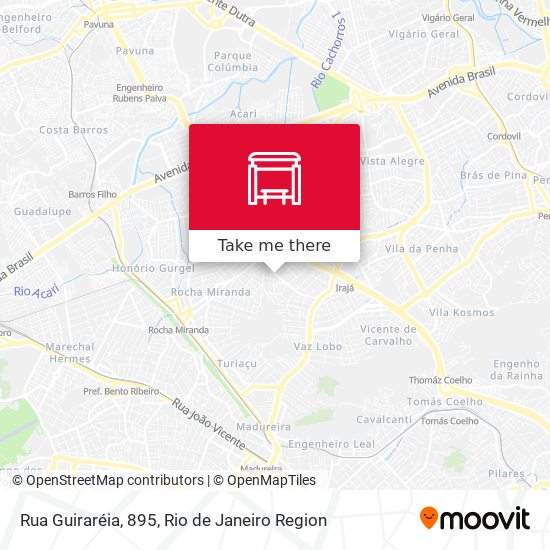Rua Guiraréia, 895 map