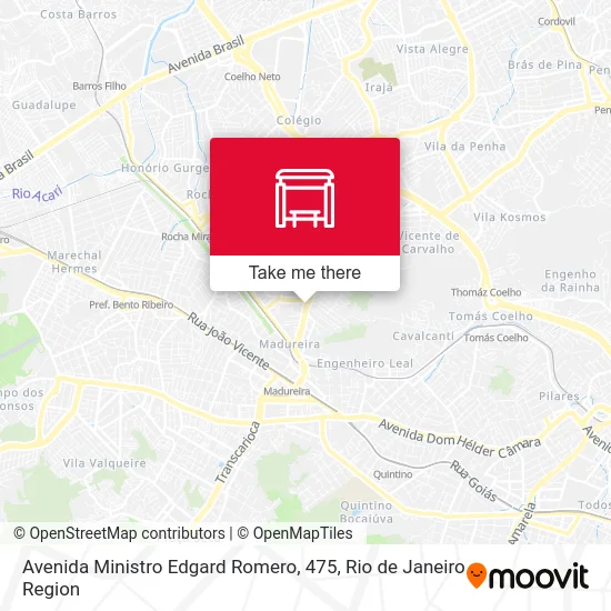 Avenida Ministro Edgard Romero, 475 map