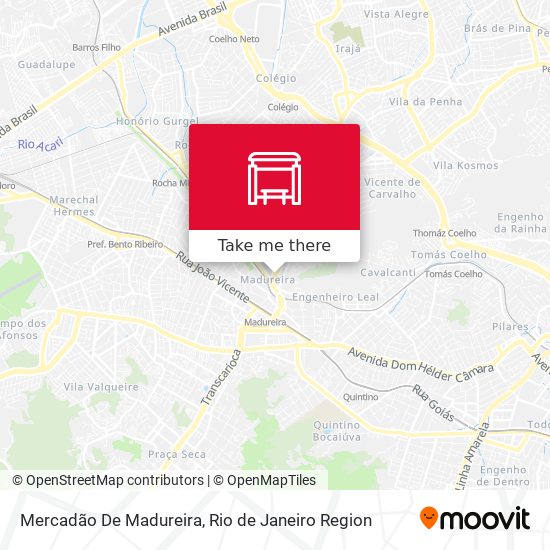 Mercadão De Madureira map