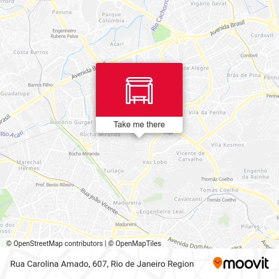 Rua Carolina Amado, 607 map