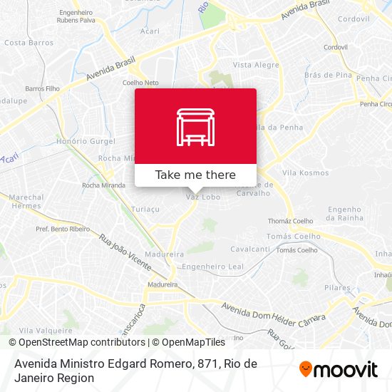 Avenida Ministro Edgard Romero, 871 map